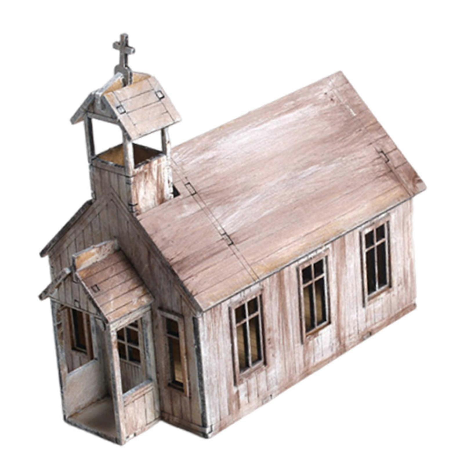 1:72 Building Model Kits Architecture Scene Model Handmade Educational Learning