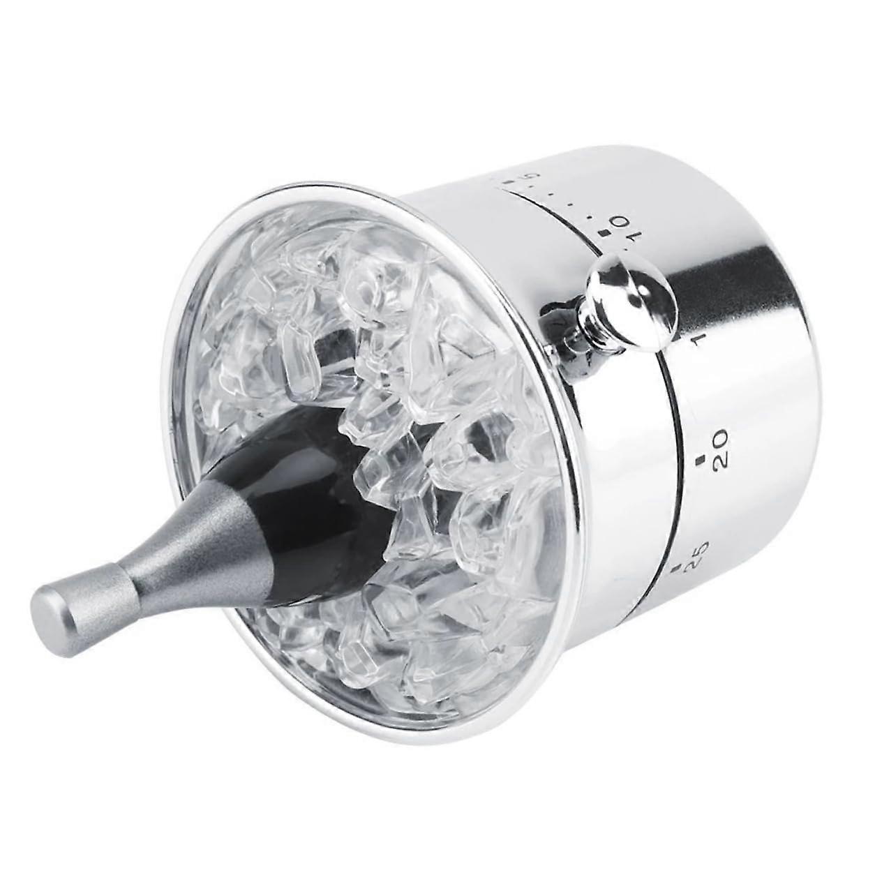 Kitchen Timer Mechanical Manual Wind Precise Timing with Loud Alarm Stylish Bucket Shape for Baking