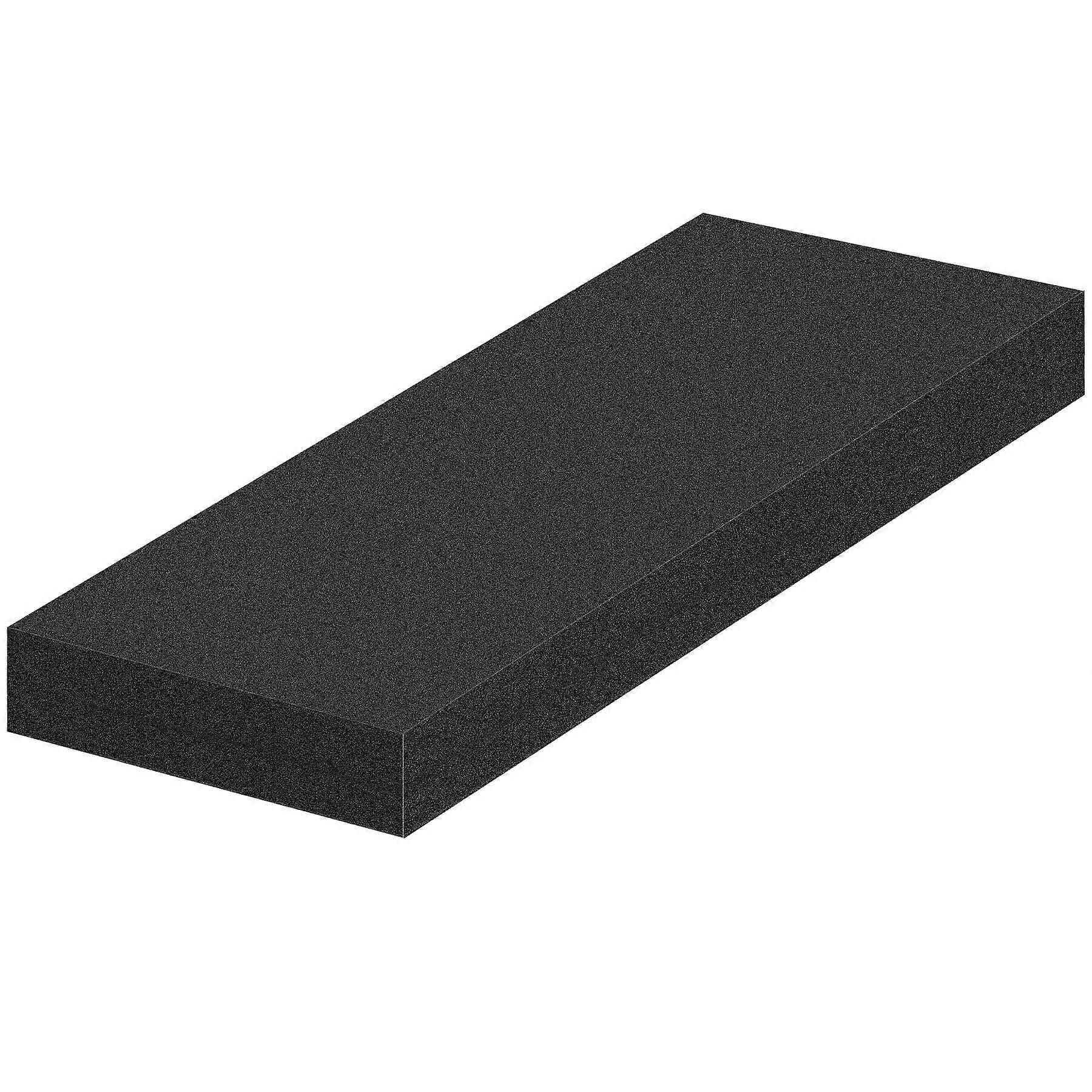 Density Foam Inserts 54x16x2in Cuttable Cushion Sheets for Case Tool Camera DIY Protection Black