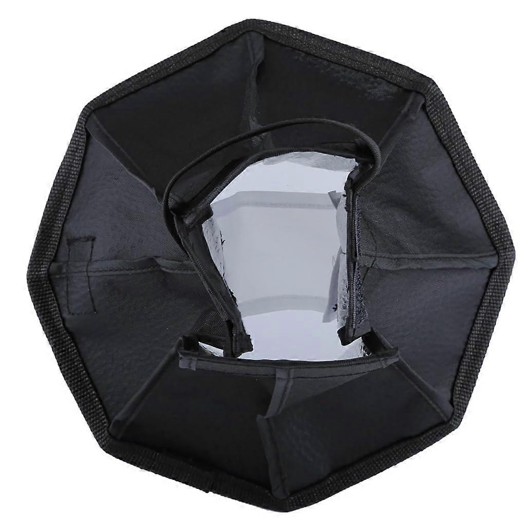 Octagonal Camera Flash Softbox Diffuser 20cm 30cm for DSLR Speedlight with Soft Even Lighting
