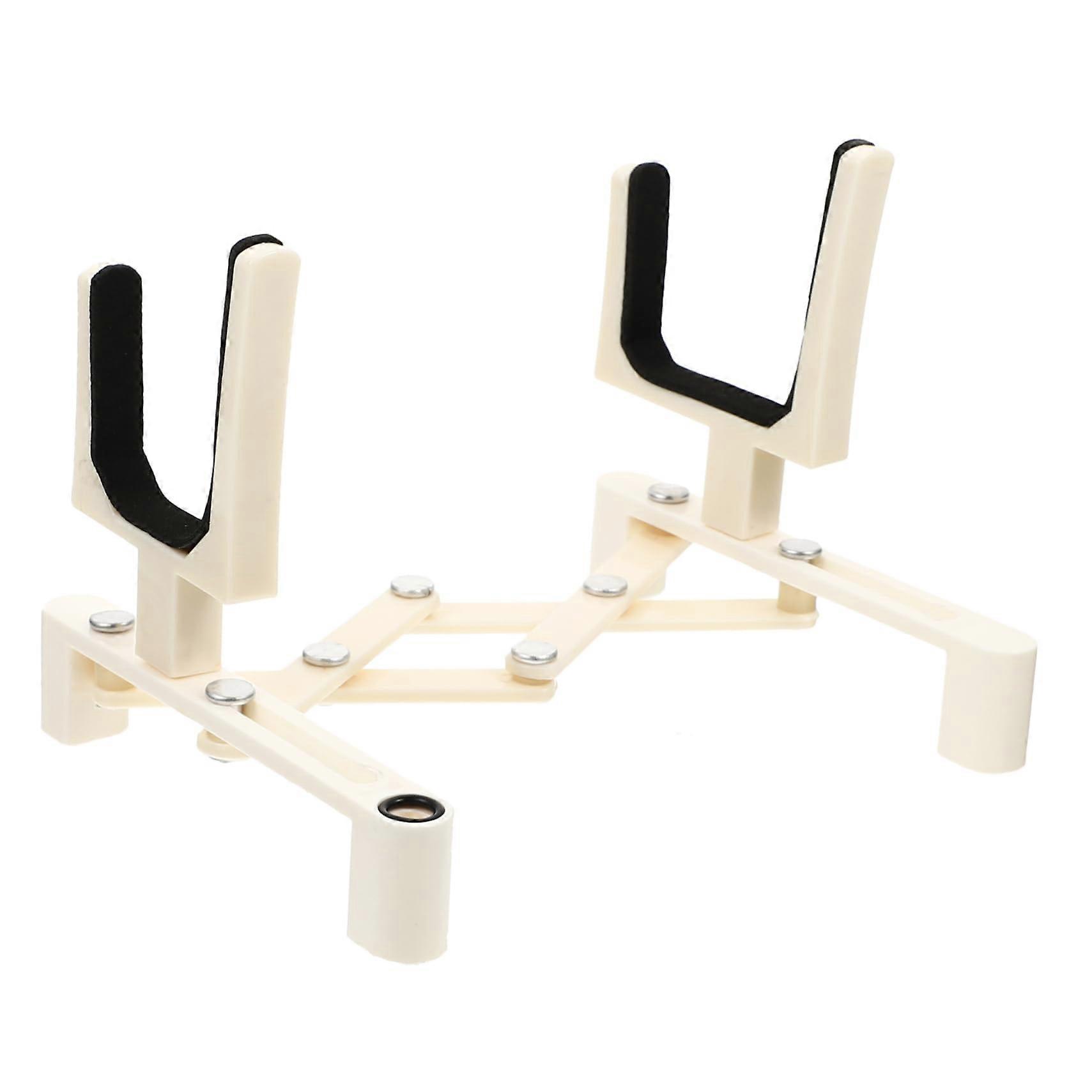 Adjustable Violin Stand with Stable Support, Lightweight Foldable Display Holder for Easy Carry