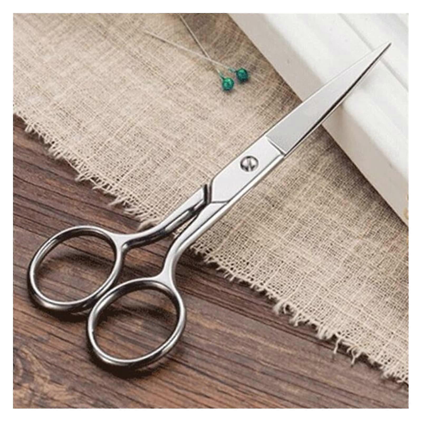 5 Inch Stainless Steel Hair Cutting Scissors, Professional Barber Shears for Precise Sharp Cuts