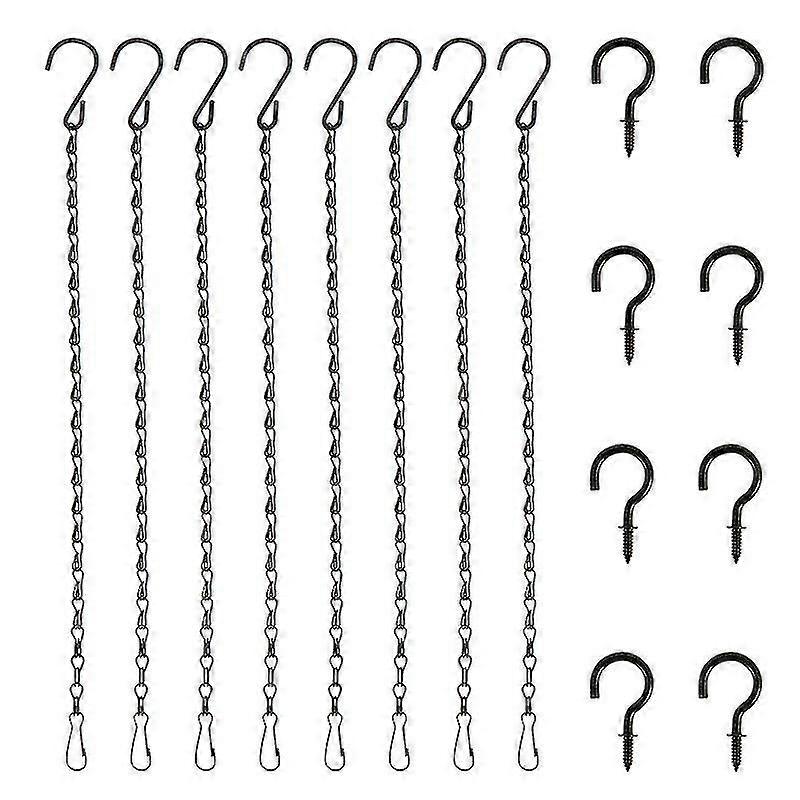 Pack of 8 hanging chains for bird feeders