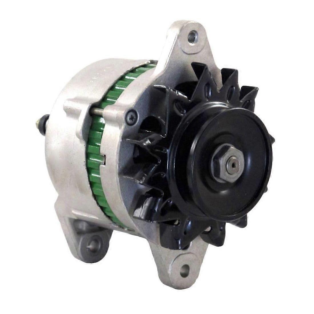 12V Alternator 35A Negative Ground with External Fan Cooling, Clockwise Rotation, Direct Fit