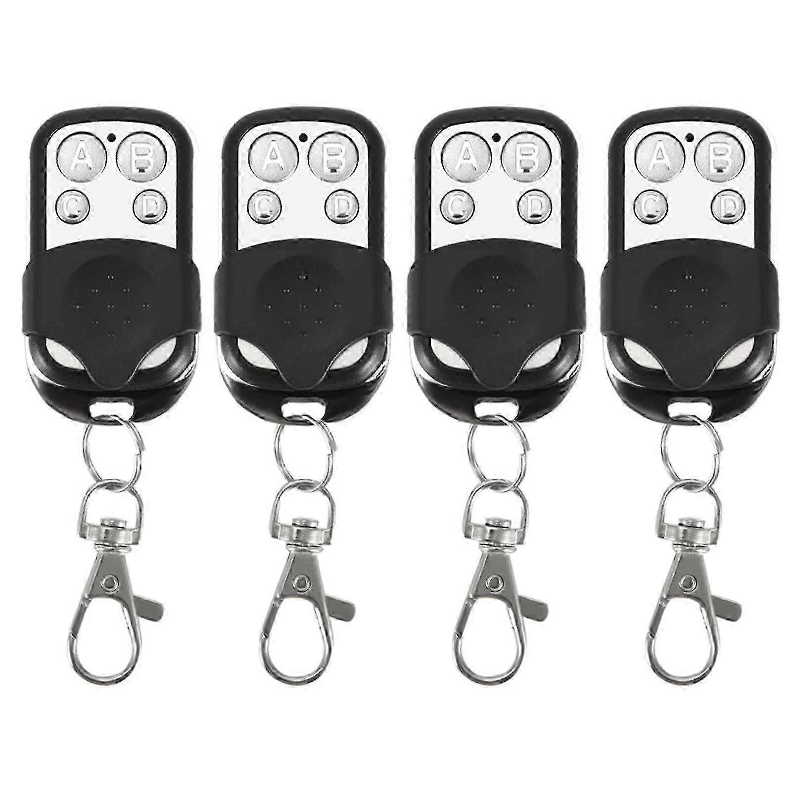 Remote Control Duplicator 4 Button Anti-Copy 4PCS Garage Door Car Remote Control