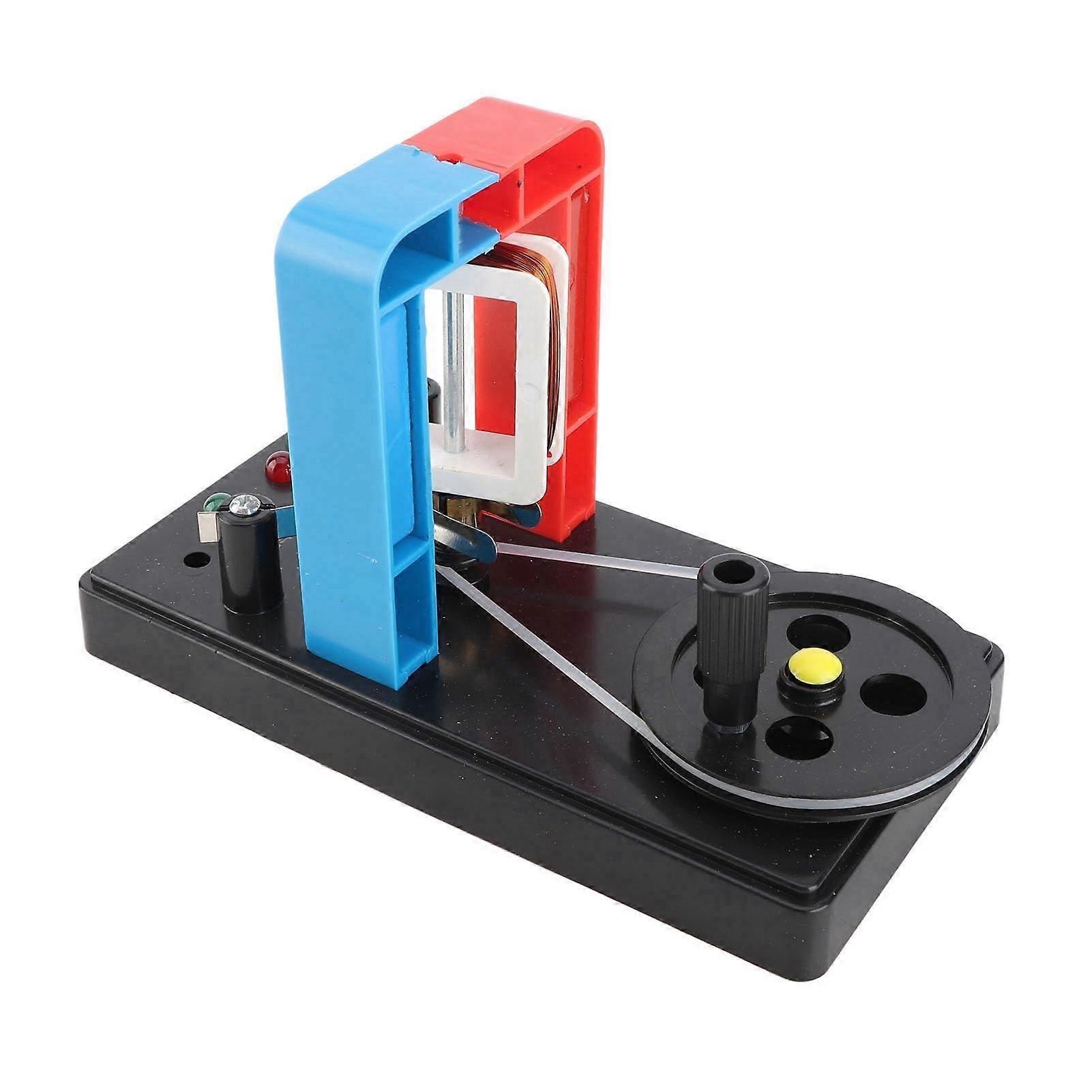 Hand Crank Generator Educational Science Kit for Classroom STEM Physics Experiment with Clear Energy Conversion