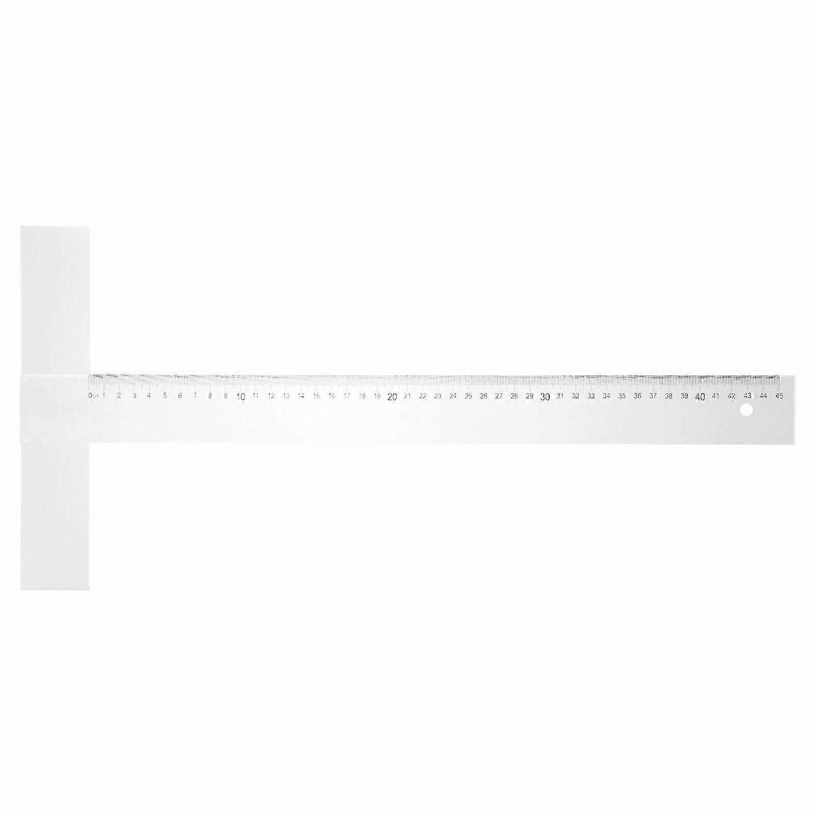 Portable T Square Ruler for Carpentry and Crafting