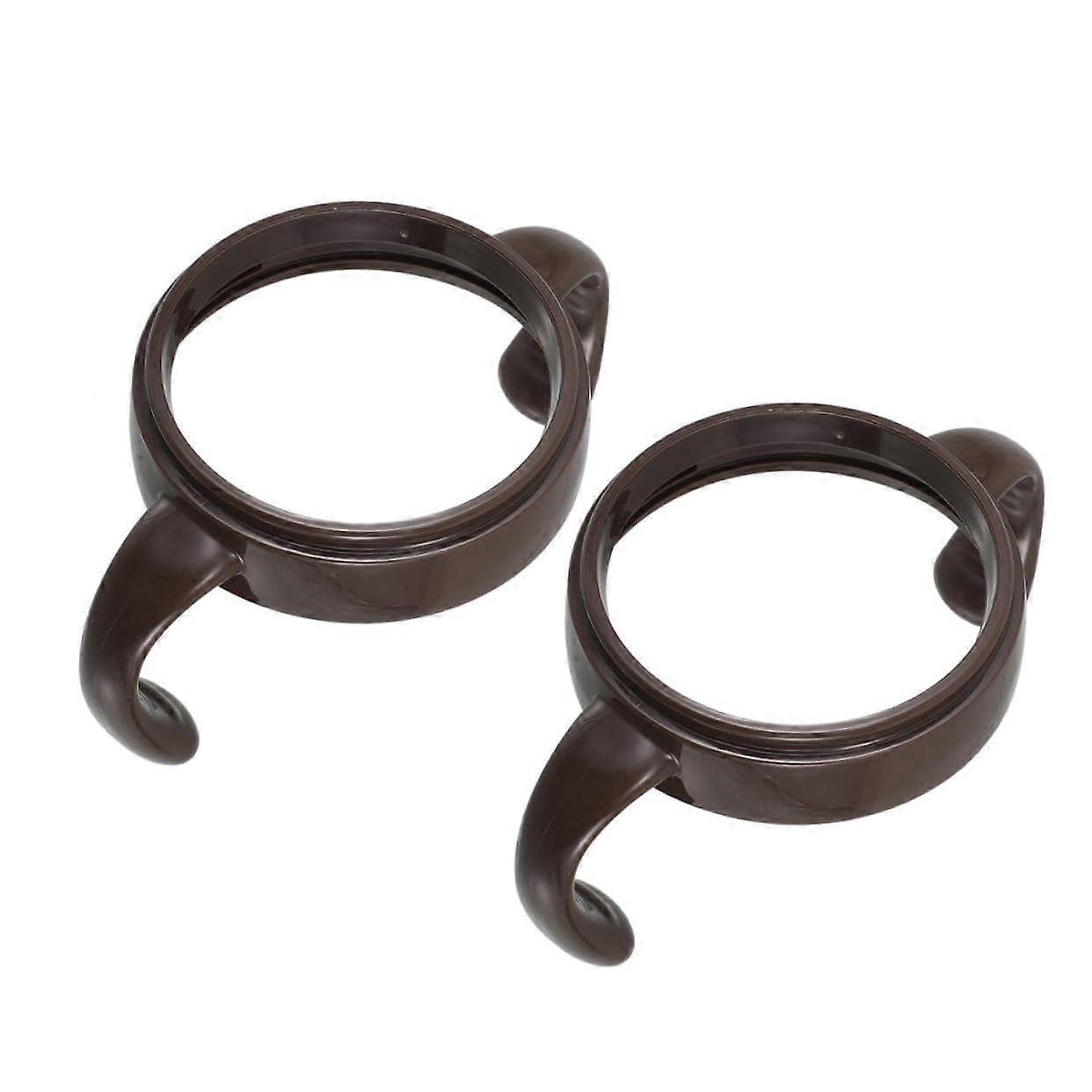 2pcs Wide Neck Baby Bottle Handle Replacement Ergonomic Grip for Easy Feeding