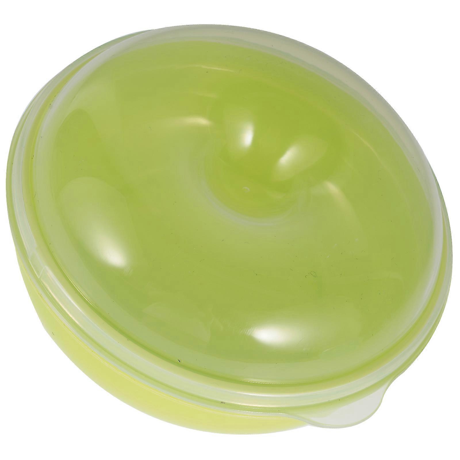 Doughnut Boxes Bread Storage Container for Storage Green Microwavable