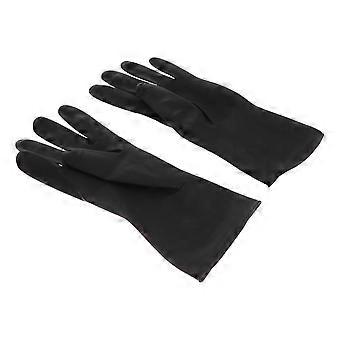 Black Non Slip Hair Dye Gloves for Protecting Hands Reusable