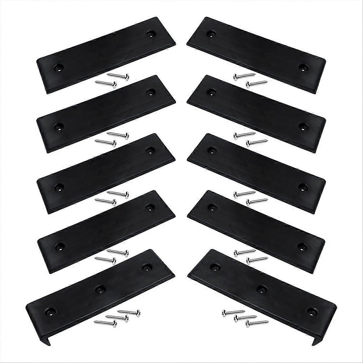 Boat Trailer Bunk Slide Pads and for Launching & Loading,Black