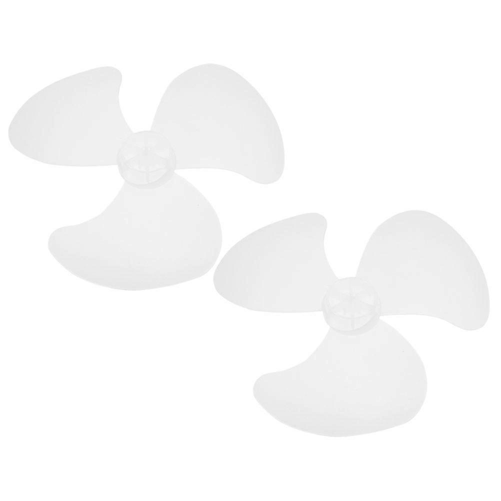 Desk Fan Leaves Replacement 2Pcs Portable Plastic Fan