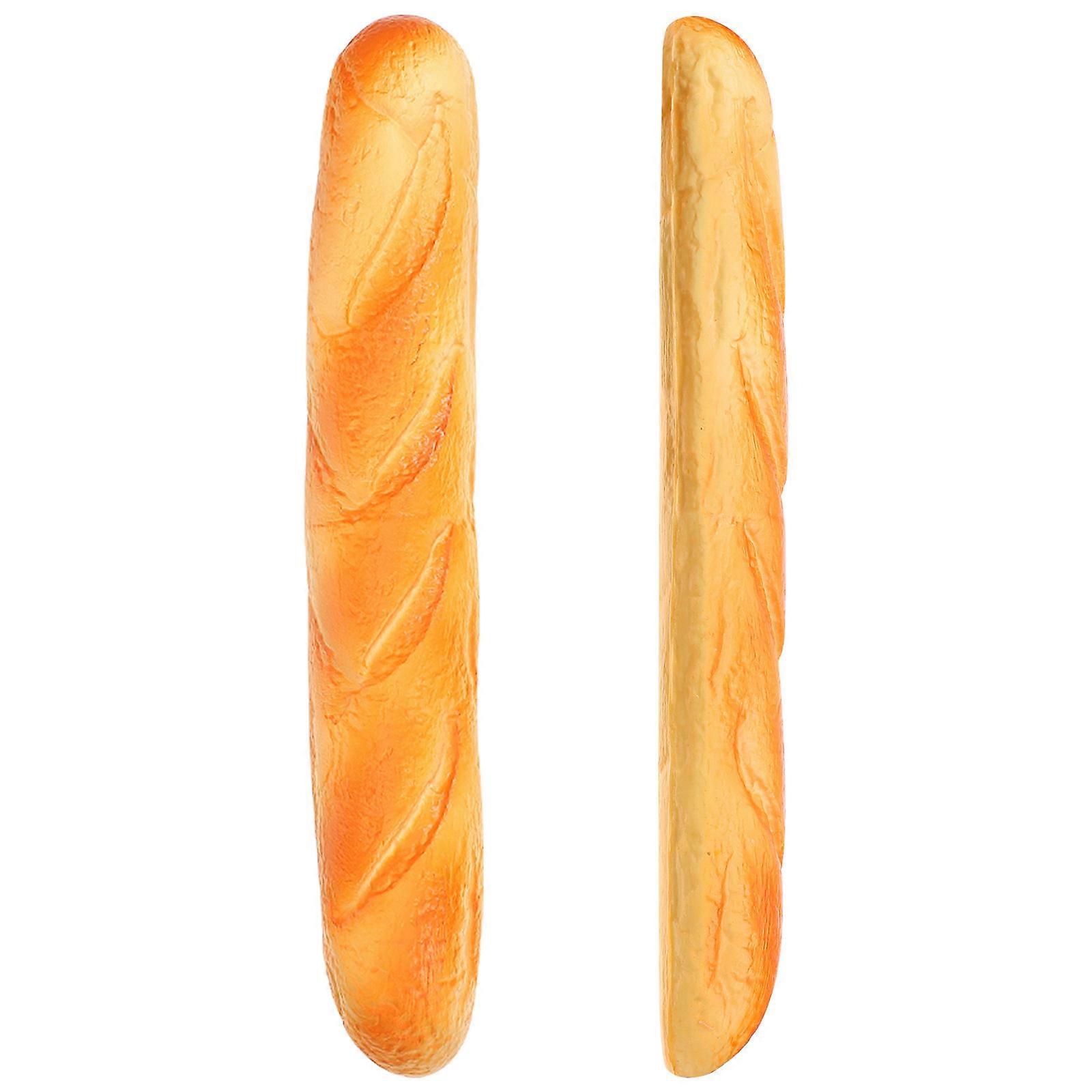 Artificial Bread Fake Bread for Decoration 4Pcs Kitchen Prop Simulation