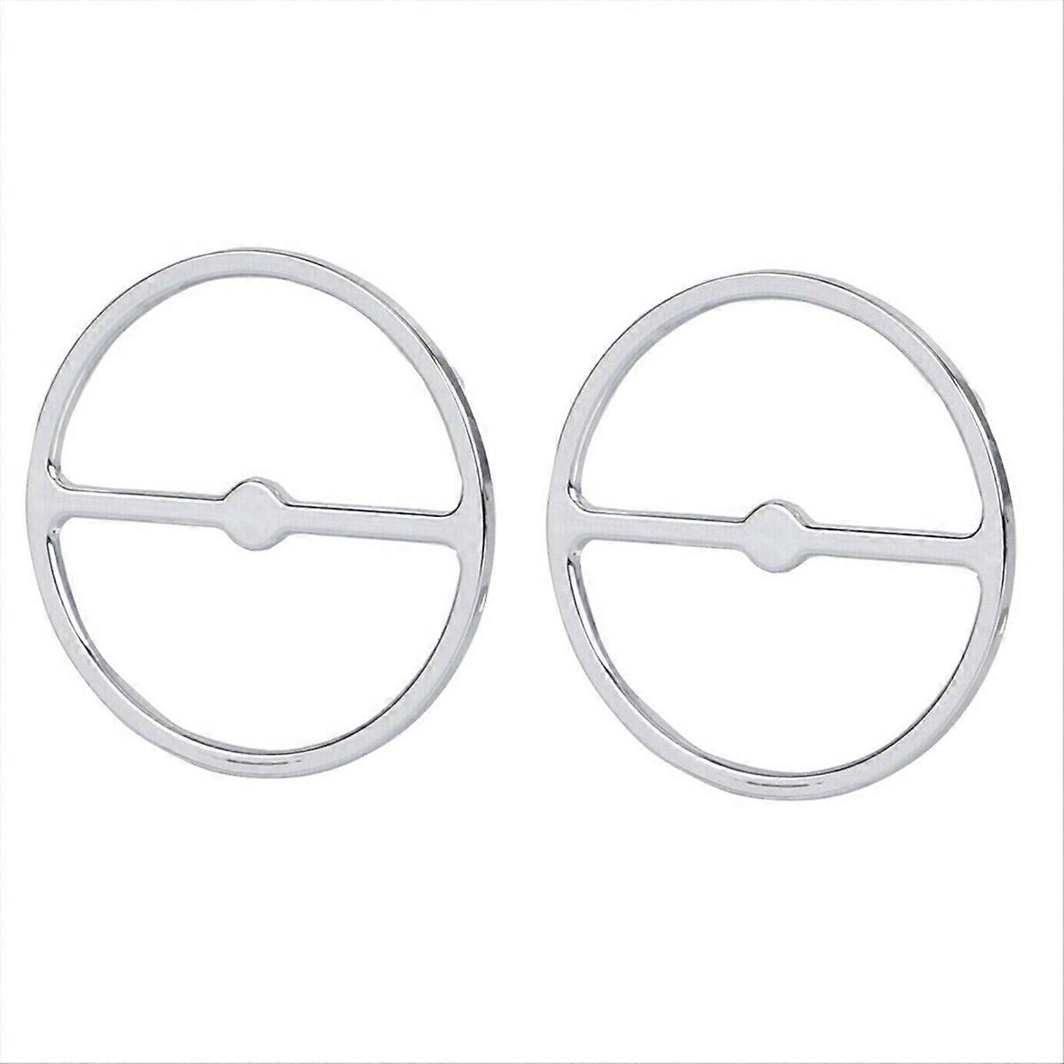 Chrome Front Speaker Grill Trim Cover for Street Glide