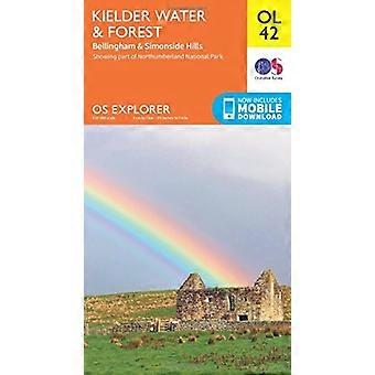 Explorateur de l’OS OL42 Kielder Water & Forest (OS Explorer carte)