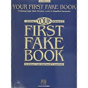 Tu primer libro falso: Con notación de música grande, letras y armonías simplificadas; Edición C