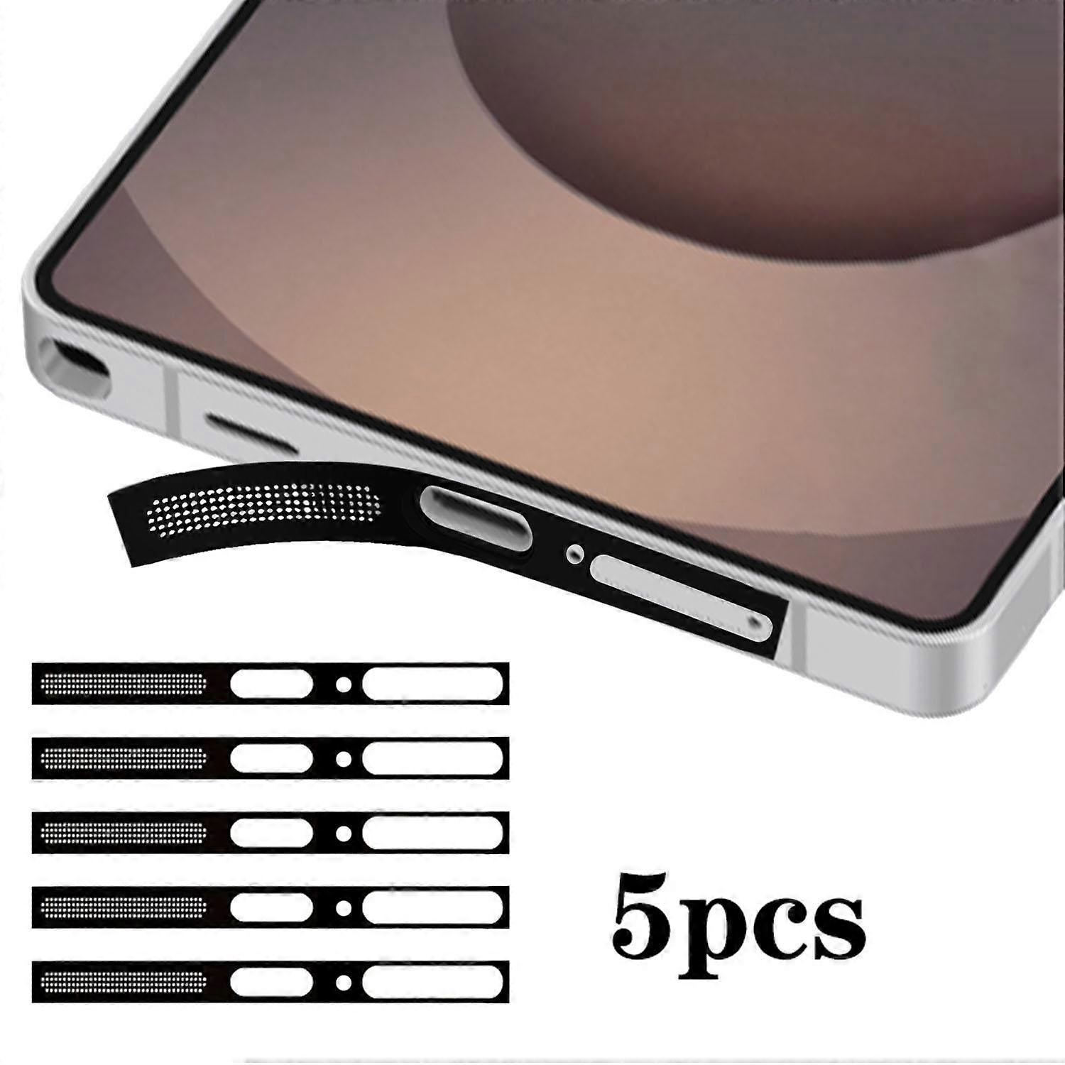 5pcs High-Density Metallic Integrated Speaker Dust Cover