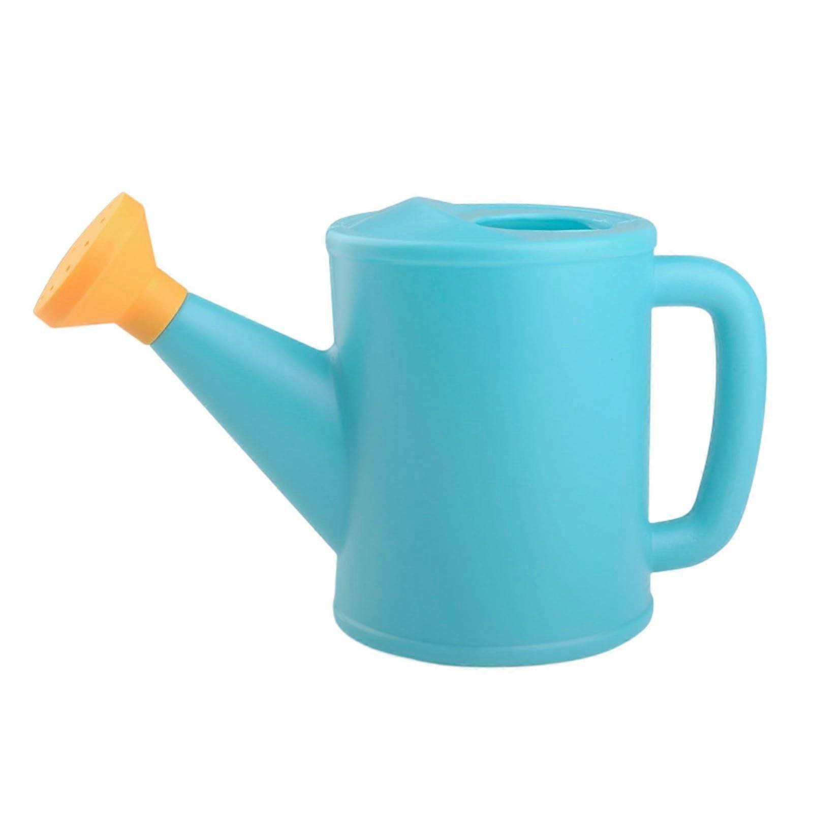 Small Indoor Watering Can, 700ml Plastic, Precise Controlled Pouring, KidFriendly, Blue