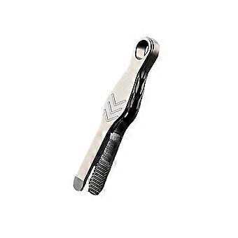 Titanium Alloy Small Tweezers Rustproof Corrosion Resistant Non-Slip Design Compact Size Portable