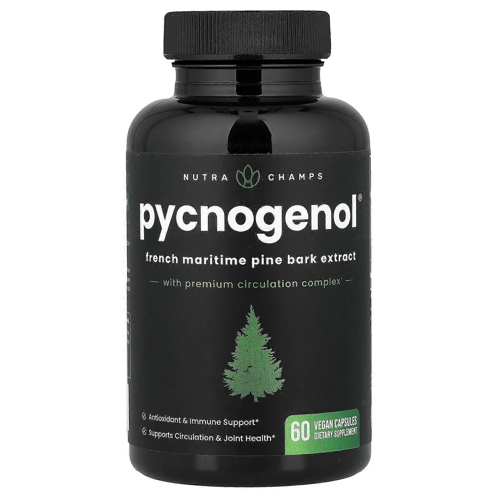 NutraChamps, Pycnogenol, 60 Vegan Capsules