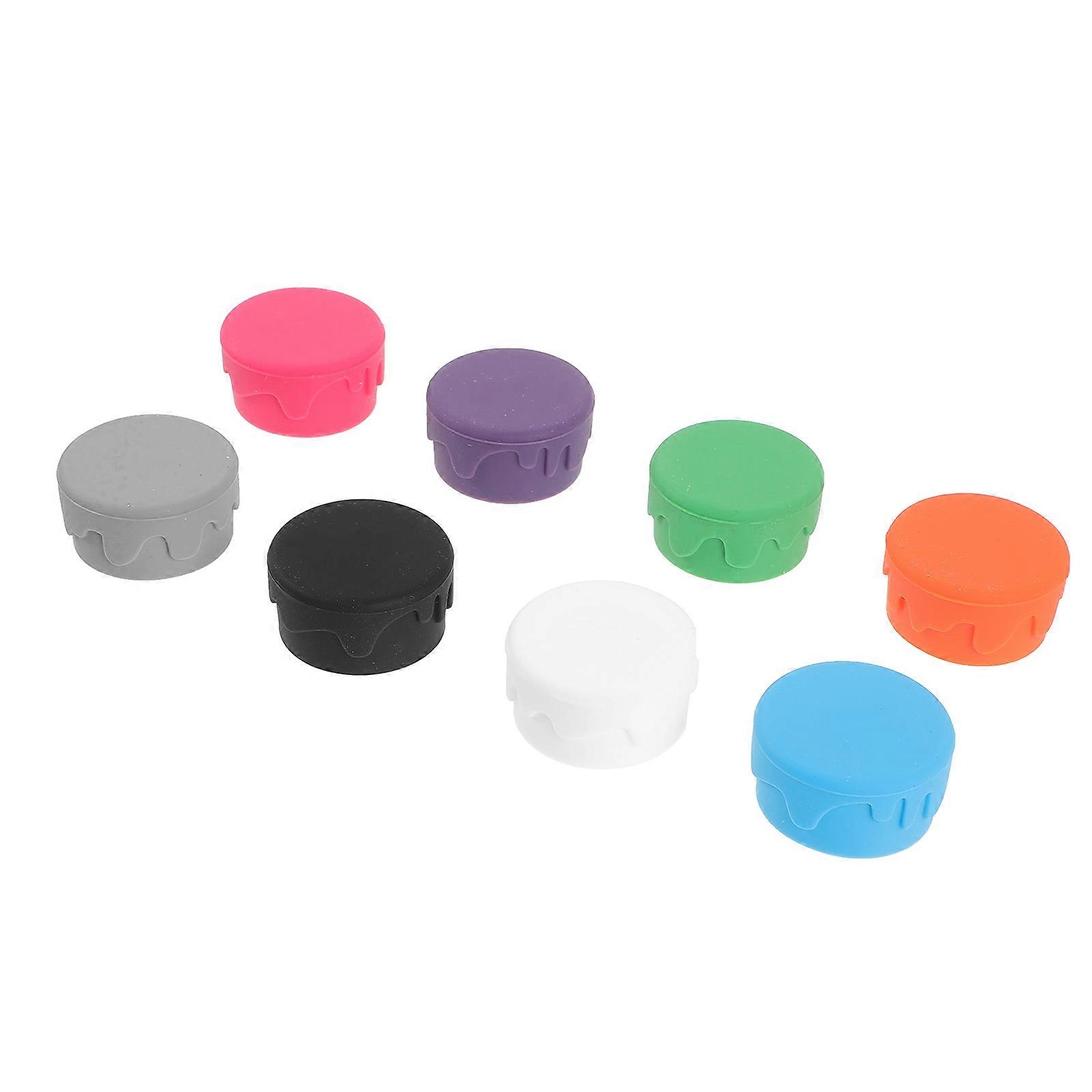 Silicone Sealing Caps for Preservation 8Pcs Assorted