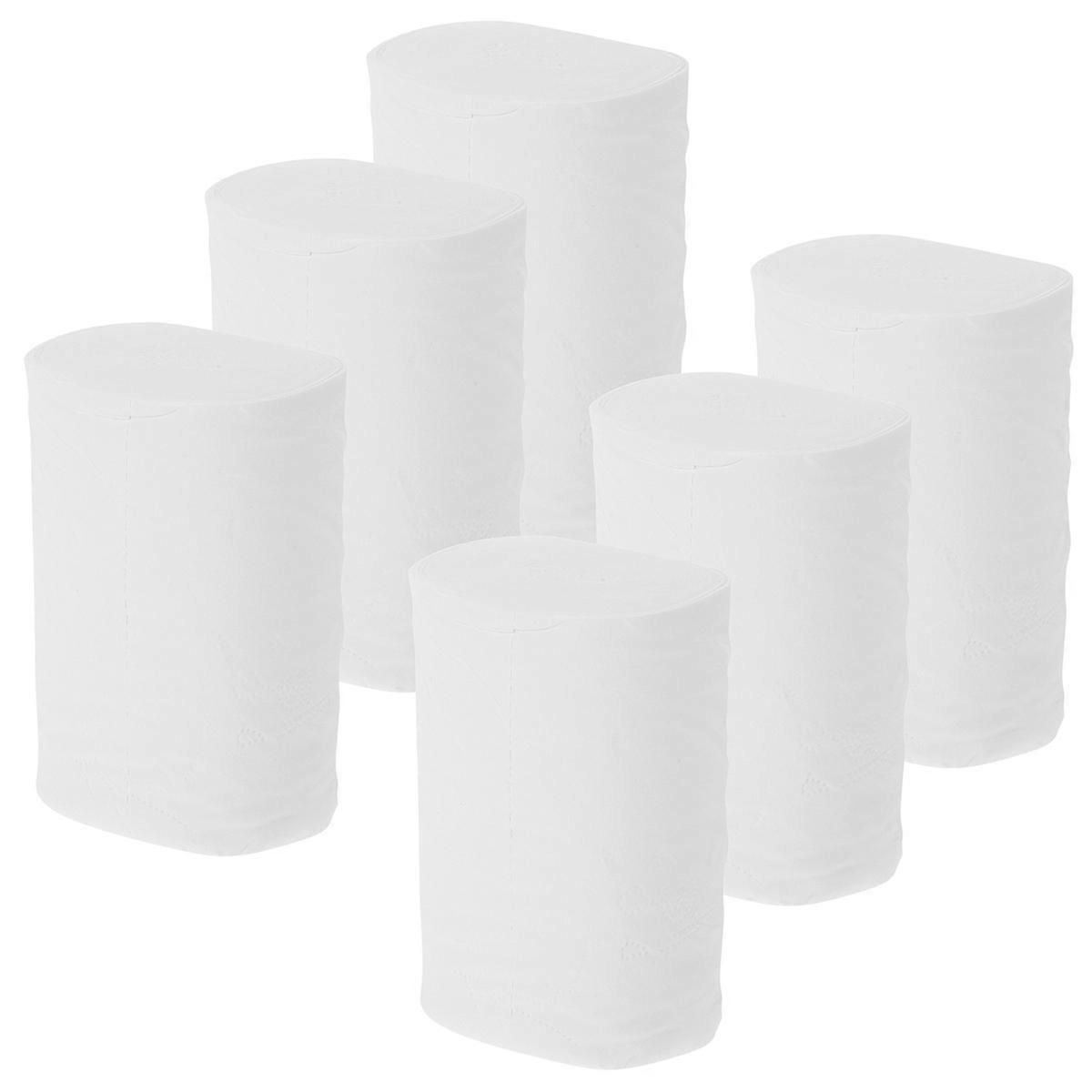 Home Tissue Paper Coreless Roll for Soft Use 6 Rolls Bundle