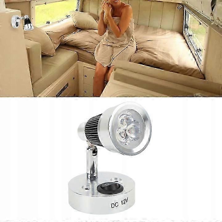 Wandleuchte LED-Lampe 12V mit einem Schalter
