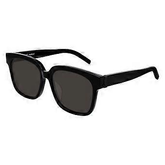 Saint Laurent SL M40/F Asian Fit 001 Vollrand-Sonnenbrille Schwarz Quadratisch UV3 Original