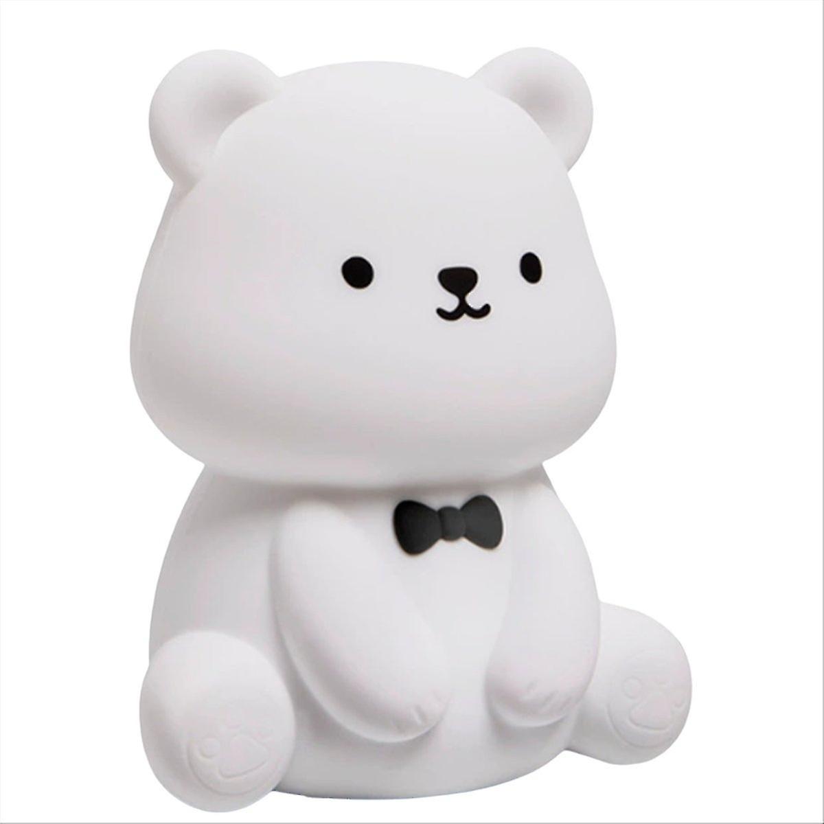 Silicone Teddy Bear Fun Night Light 3 Level Dimmable Nursery Light