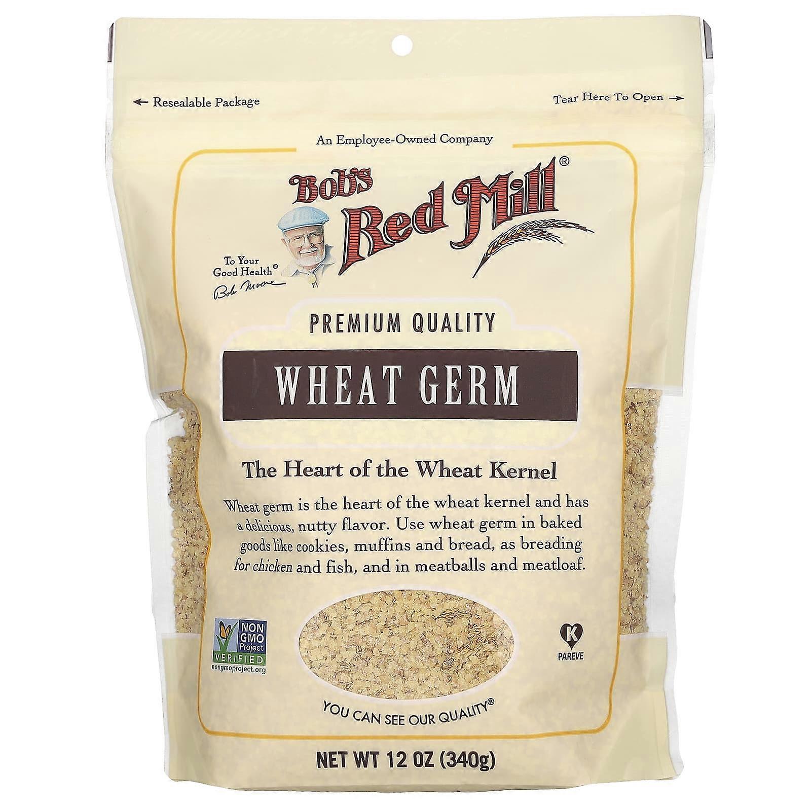 Bob's Red Mill, Wheat Germ,  12 oz (340 g), 6-Pack