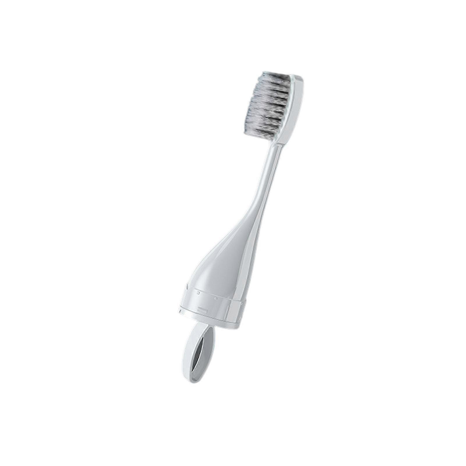 Travel Toothbrush Kit Foldable Toothbrush Built-in Toothpaste Container-nbh