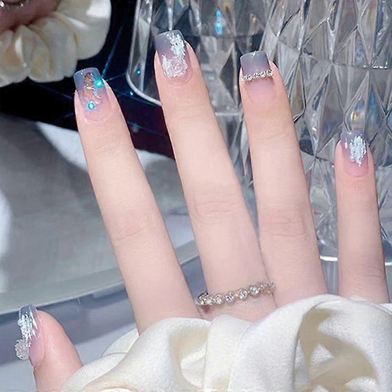 24pcs/box Nail Jelly Glue Finished Patch BY21