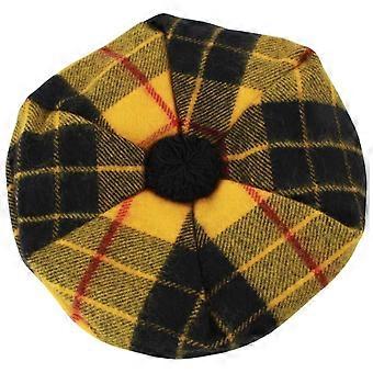 Locharron of Scotland Macleod Dress Modern Lambswool Tam - Yellow/Black