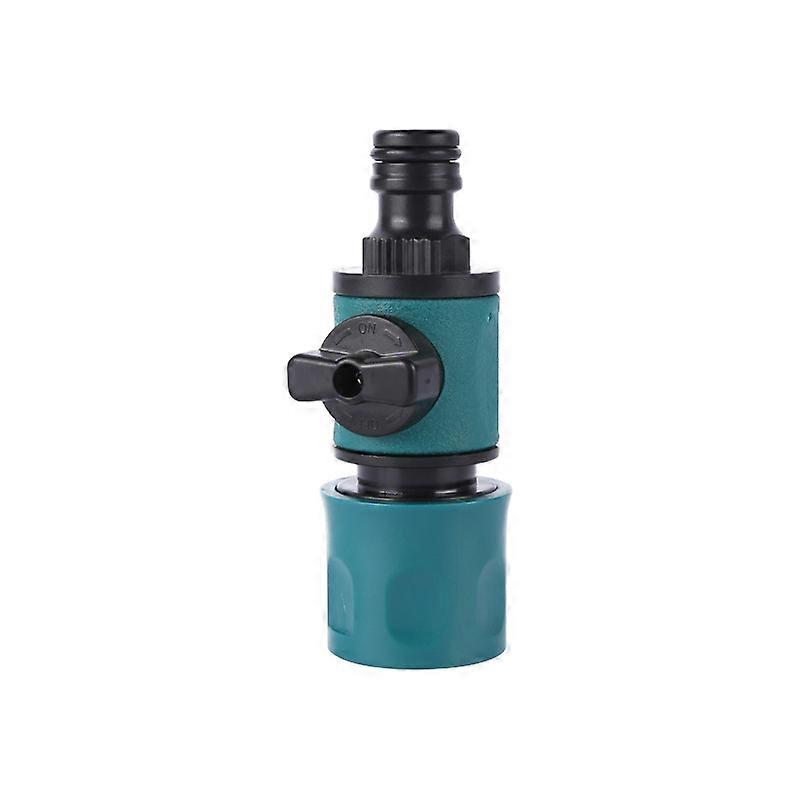A 16mm hose quick connector with a valve.