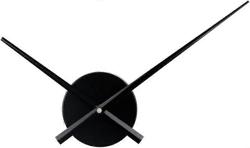 Silver Large Wall Clock - 3D Hands - Quartz Clock - Creative Hobbies - Home Decor [MI]