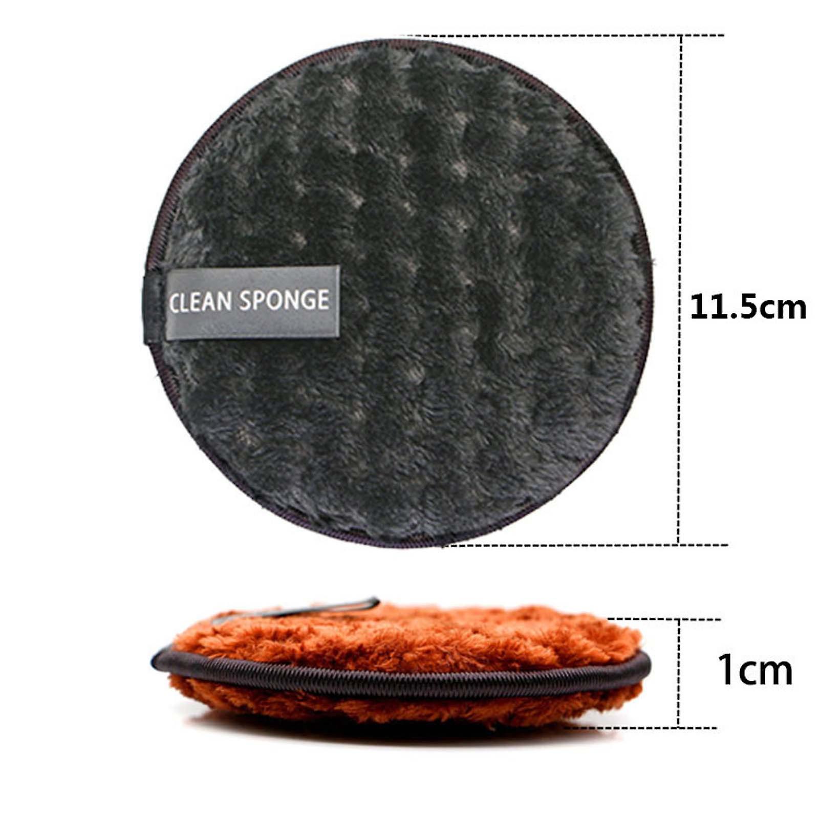 Pineapple Makeup Remover Pad Round Lazy Washable Double-sided Cleanser