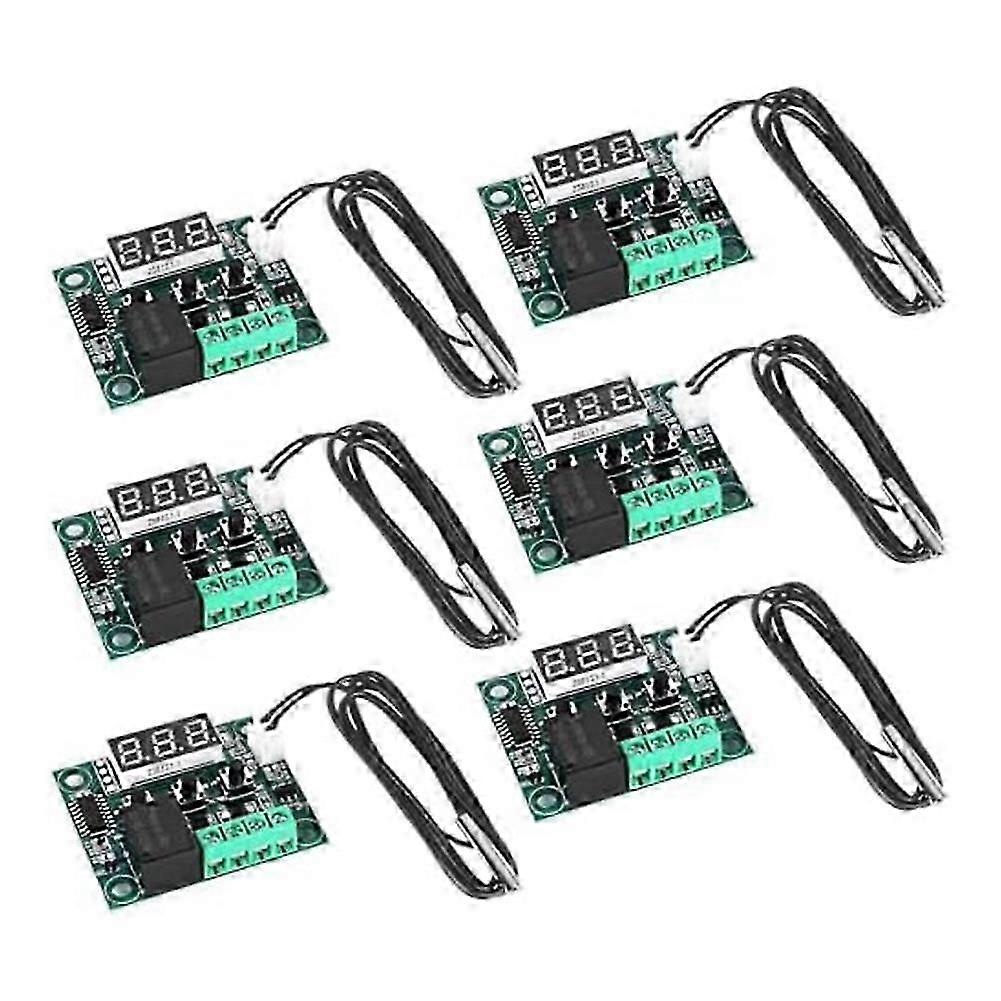 W1209 DC 12 V LED Digital Thermostat Temperature Controller,-50-110C Temp Control Switch Module Board with Sensor Probe