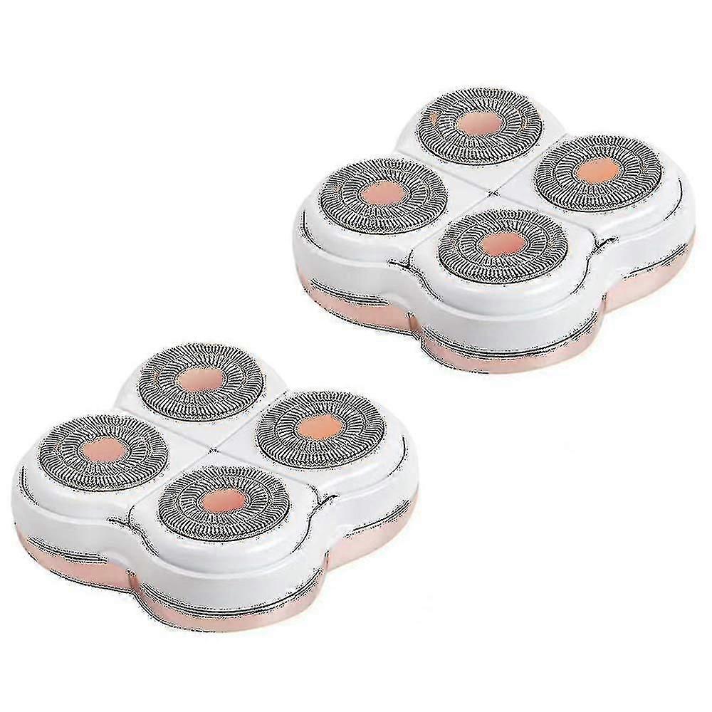 2pack Flawless Legs Replacement Heads For Electric Razor