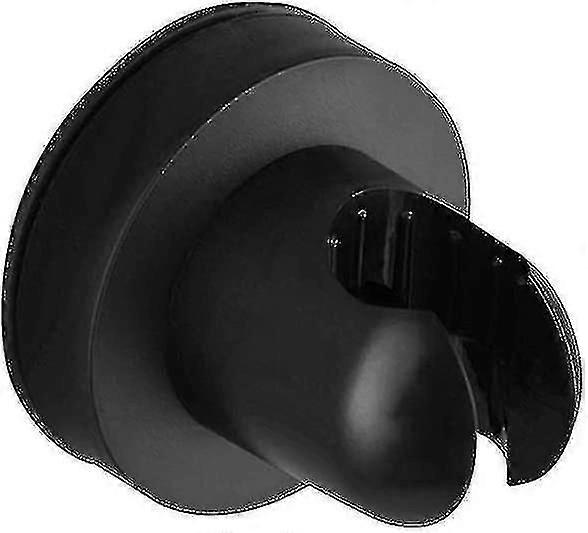 Chdz Wall-mounted Shower Head With Suction Cup Black