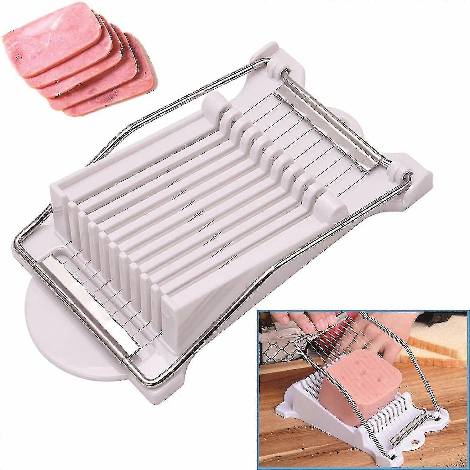 Trancheuse à viande en acier inoxydable durable