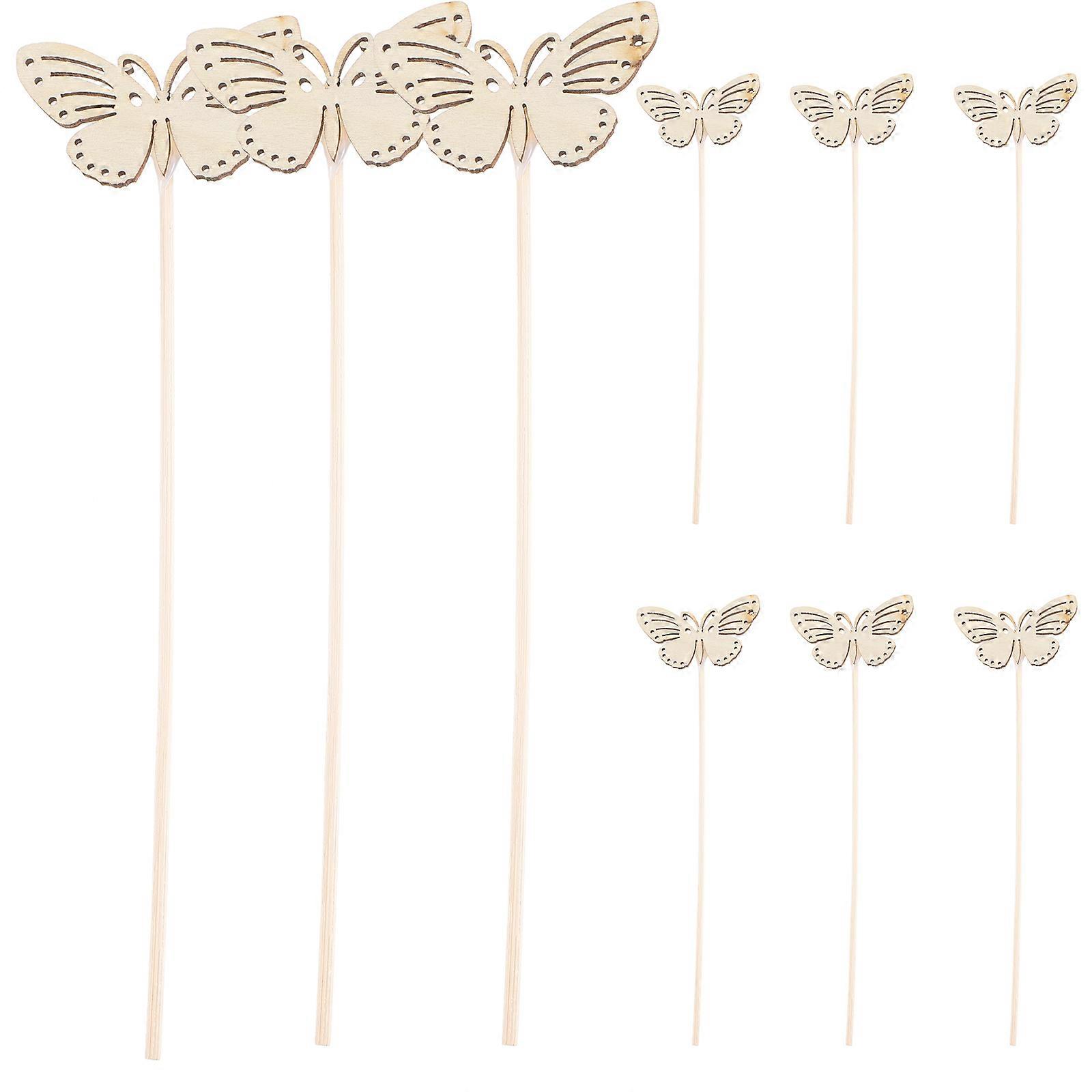 10pcs Diffuseur Bâtons Parfum Aromathérapie Diffuseur Bâtons Papillon Arôme Bâtons