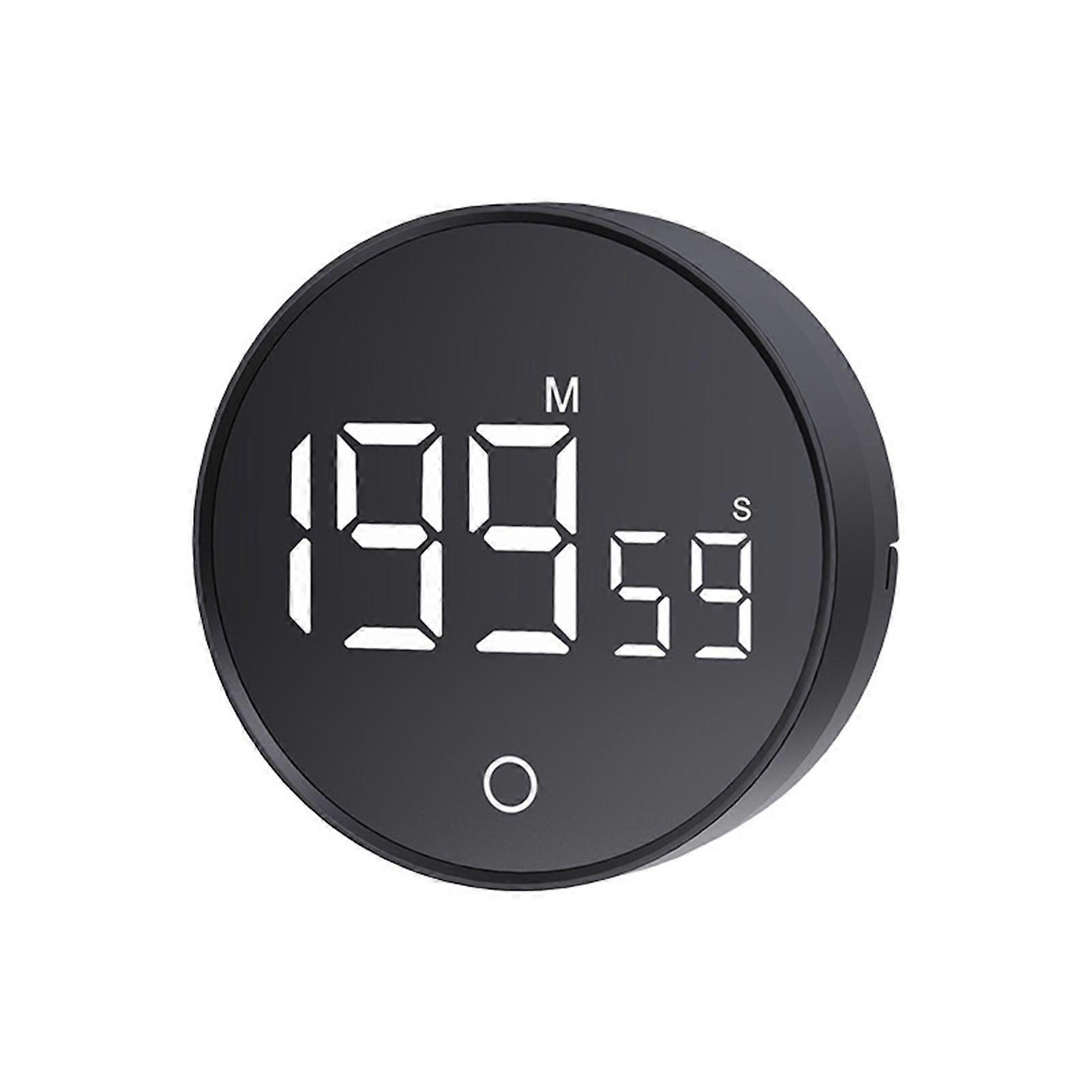 Magnetic Kitchen Timer Large LED Display Countdown Countup Timer for Cooking Baking Teaching Volume Adjustable Easy Read Timer Jikaix