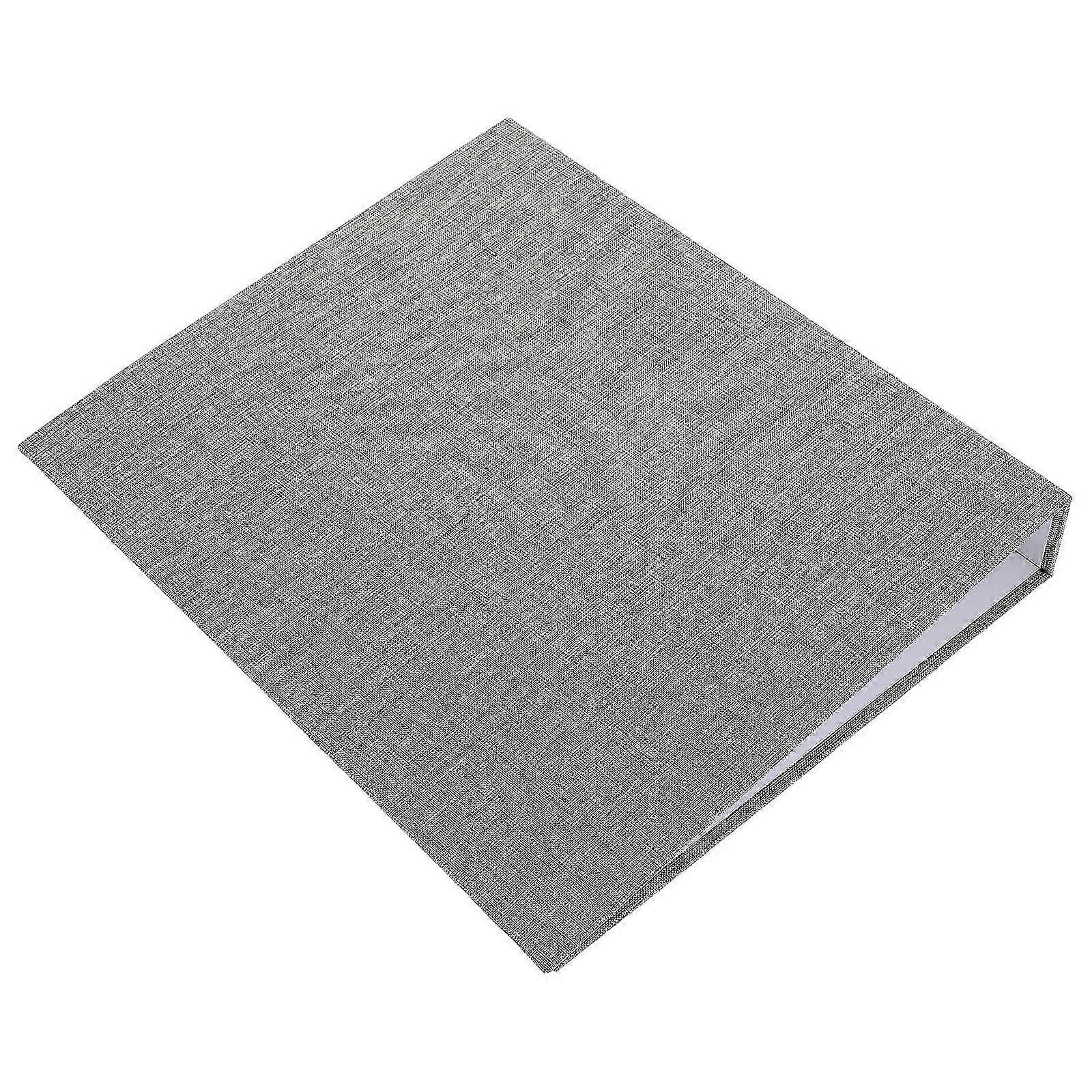 Fabric Folder with 3 Ring Binder Function for Office Use