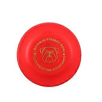 Standard-Wettkampf-Frisbeescheiben für Hunde, lustiges Hundespielzeug, Trainings-Frisbeescheiben, interaktive, bissfeste, weiche Silikagel-Spielzeuge