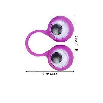 Activity Eye Ring Toy for Kids 24Pcs Eyeball Finger Puppets Party Favor