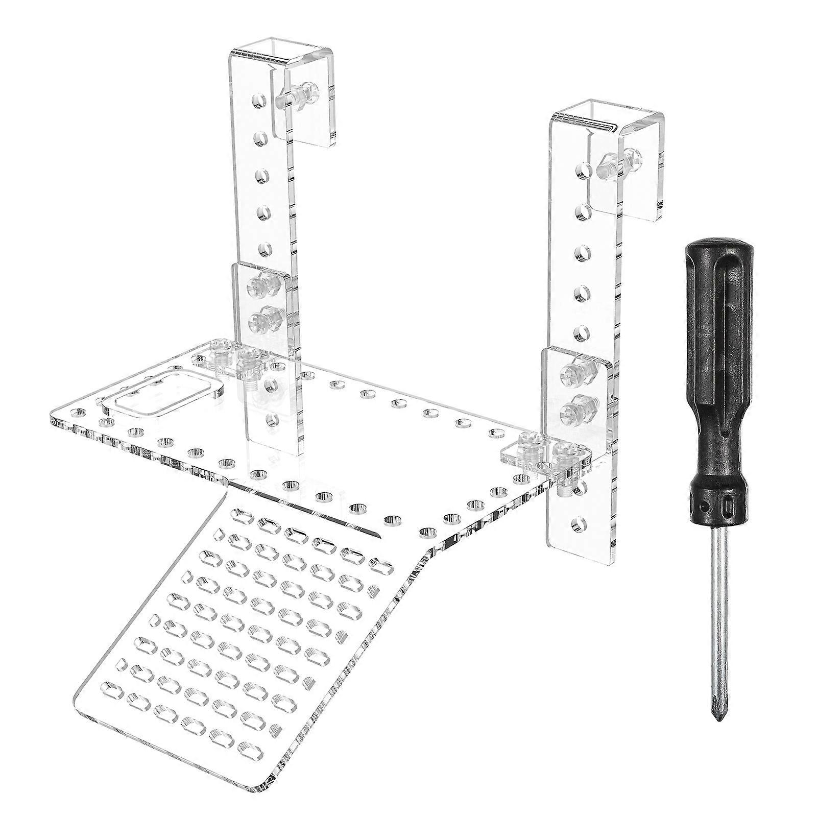 Acrylic Hanging Turtle Basking Platform for Resting Use Clear