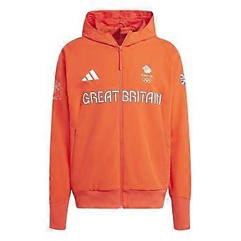 Adidas Herren Z.N.E. Team GB Kapuzenpullover mit durchgehendem Reißverschluss