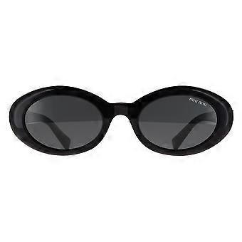 Miu Miu Sunglasses MU09S 16K08Z Black Dark Grey