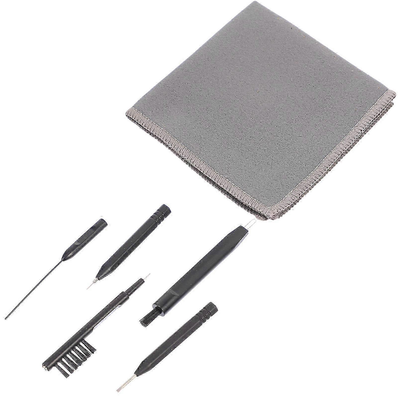 Hearing Amplifier Cleaning Brush Practical Hearing Aid Cleaning Tool 6Pcs Set