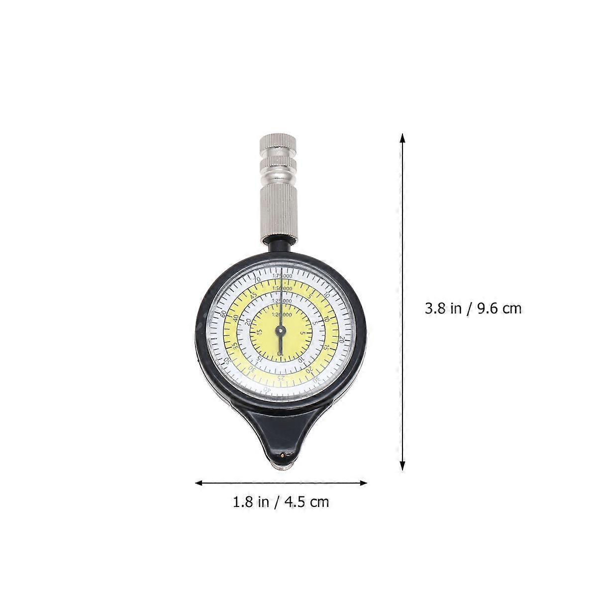 Keychain Compass Map Measurement Instrument Digital Compass Map Measuring Compass Keychain Gadgets